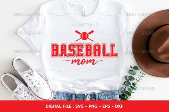 Baseball Mom with Heart for Mother s Day Graphics and Crafts Review