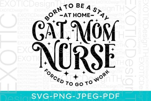 Forced Nurse Animal Mother Cat Lover Mom Graphics and Crafts Review