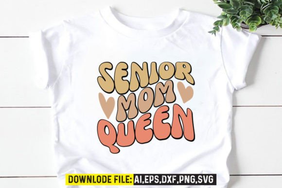 Senior Mom Queen Retro Design Review